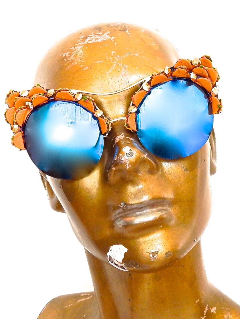 GASOLINE GLAMOUR HOLY TACOMOLE HONEY SUNGLASSES 🌮🌮🌮